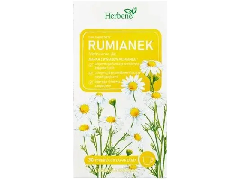 Herbene rumianek, saszetki