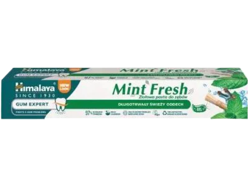 HIMALAYA MINT FRESH Pasta ziołowa do zębów, żel