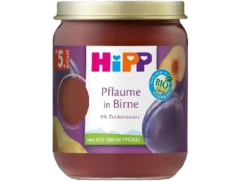 Zdjęcie produktu HiPP BIO Gruszki ze śliwkami, przecier