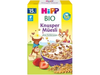 Zdjęcie produktu HiPP BIO od pokoleń, chrupiące musli z bananami i truskawkami