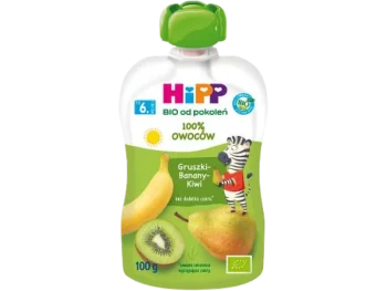 Zdjęcie produktu HiPP BIO od pokoleń, gruszki-banany-kiwi, mus