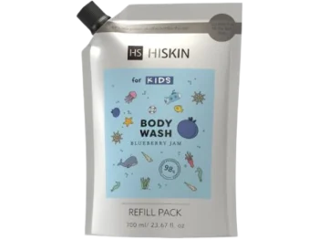Zdjęcie produktu HISKIN Kids Body Wash Blueberry Jam blue, żel