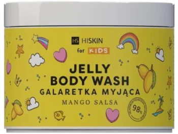 Zdjęcie produktu Hiskin Kids galaretka do kąpieli żółta, żel