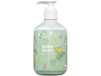 Zdjęcie produktu Hiskin Kids Zielony płyn do mycia ciała dla dzieci Limonene&Mint