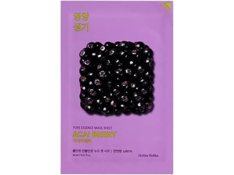 HOLIKA HOLIKA Pure Essence Mask Sheet acai berry, maska