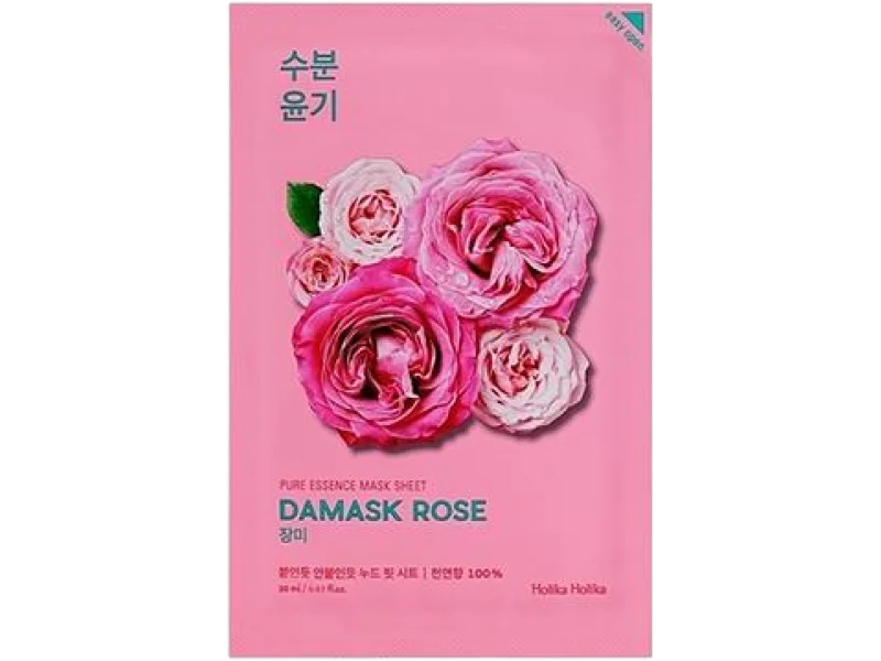 HOLIKA HOLIKA Pure Essence Mask Sheet damask rose, maska