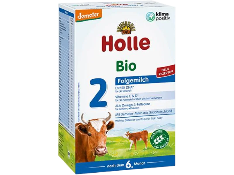 Holle Bio mleko 2 dla niemowląt, proszek