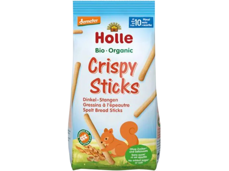 Holle Bio Organic paluszki orkiszowe dla niemowląt od 10 miesiąca życia