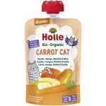 Holle owocowy z warzywami marchewkowy kot marchewka, mango, banan, gruszka, mus