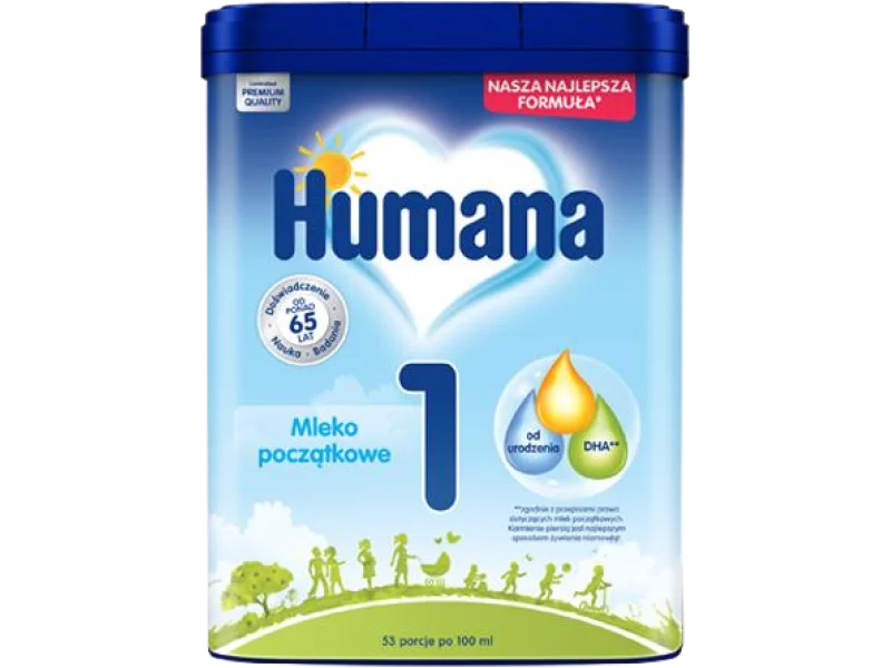 HUMANA 1 HMO mleko początkowe, proszek