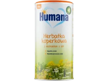 Zdjęcie produktu Humana Herbatka koperkowa z ekstraktem z ziół po 4 m-cu, granulat do sporządzania roztworu doustnego