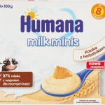 Humana Milk Minis, kaszka z herbatnikiem, deser