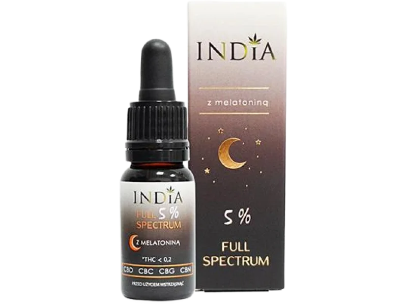 India Full Spectrum z melatoniną, płyn