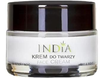 India krem do twarzy z olejem z konopi