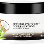 INDIA Peeling kokosowy z olejkiem z konopi