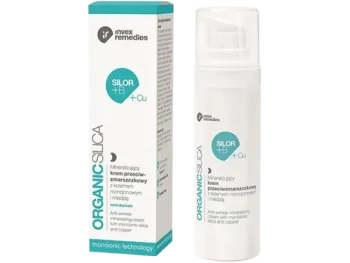 Invex Remedies Organic Silica Silor +B +Cu przeciwzmarszczkowo – odżywczy na noc z krzemem organicznym i miedzią, krem