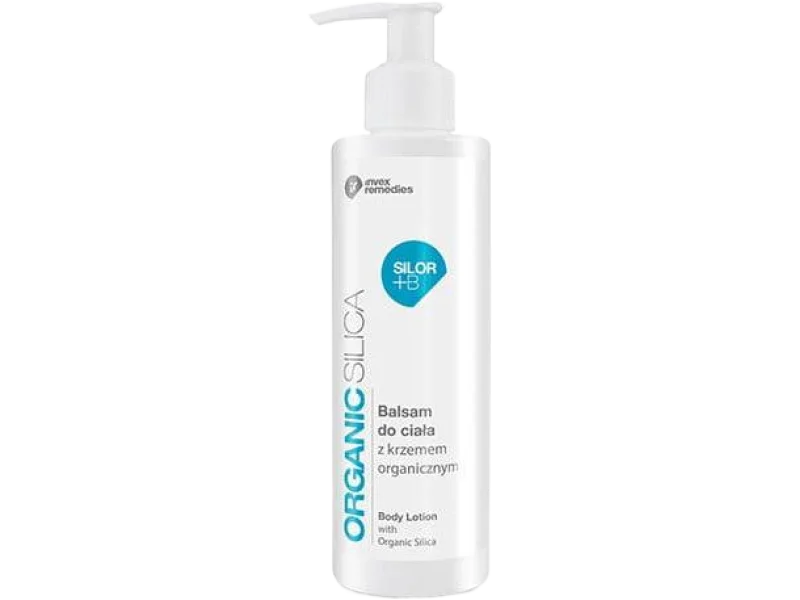 Invex Remedies Organic Silica Silor +B do ciała z krzemem organicznym, balsam