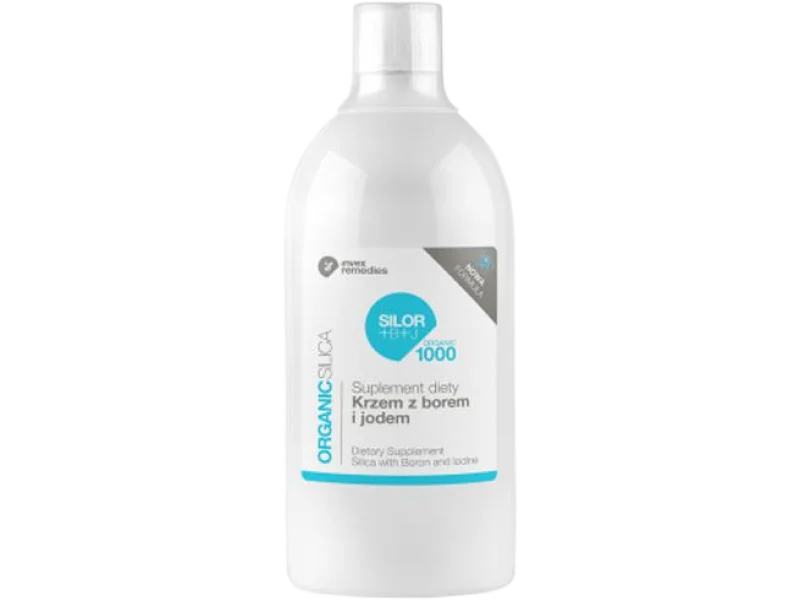 Invex Remedies Organic Silica Silor +B +J krzem z borem i jodem, płyn