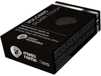 Zdjęcie produktu Invex Remedies Volcanic Silver Touch wulkaniczne ze srebrem monojonowym, mydło