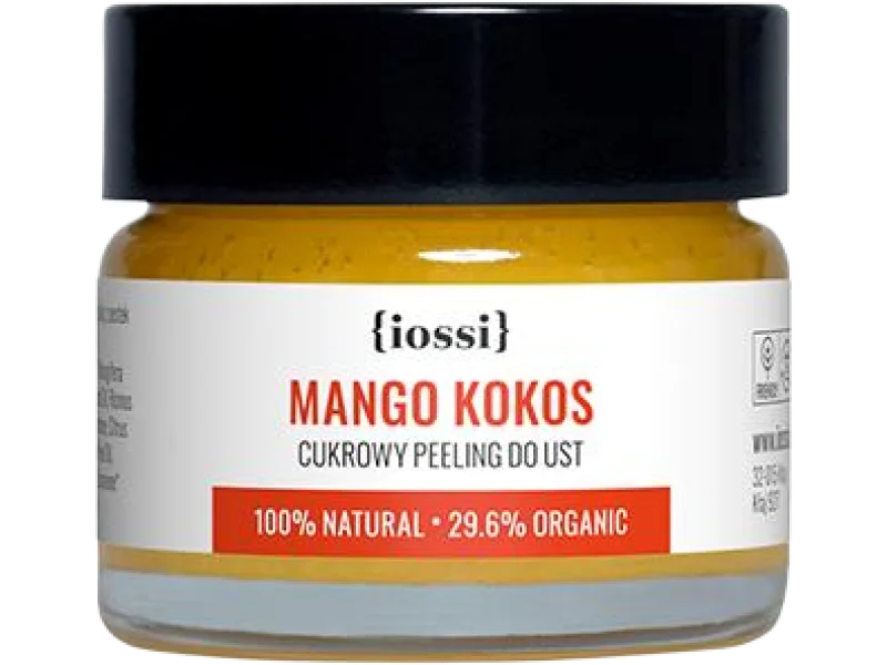 Iossi mango kokos cukrowy peeling do ust