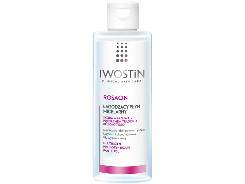 IWOSTIN ROSACIN łagodzący płyn micelarny