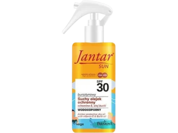 Zdjęcie produktu Jantar Sun bursztynowy suchy olejek ochronny z witaminą E i olejem buriti SPF 30, spray