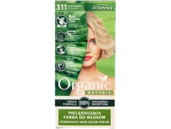 Zdjęcie produktu JOANNA NATURIA ORGANIC Pielęgnująca farba do włosów 311 platynowy, krem