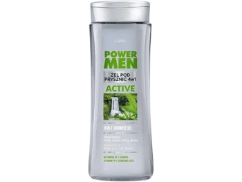 Zdjęcie produktu Joanna Power Men Active 4 in 1 pod prysznic dla mężczyzn, żel