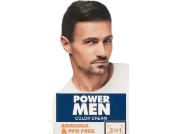 Zdjęcie produktu JOANNA Power Men Color Cream Farba 02 Dark Brown, krem