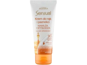 Zdjęcie produktu Joanna Sensual krem do rąk i paznokci olejek arganowy