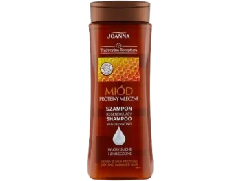 Zdjęcie produktu Joanna Tradycyjna Receptura regenerujący miód i proteiny mleczne, szampon