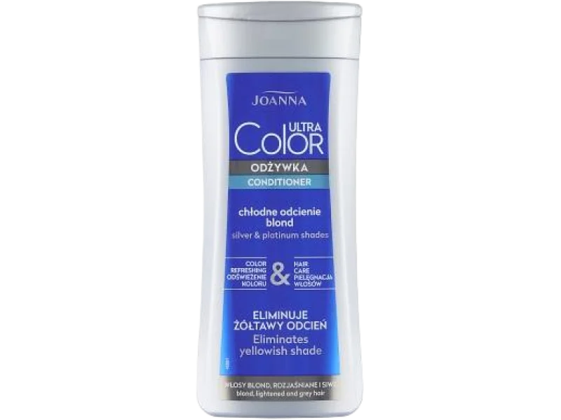 Joanna Ultra Color chłodne odcienie blond, odżywka