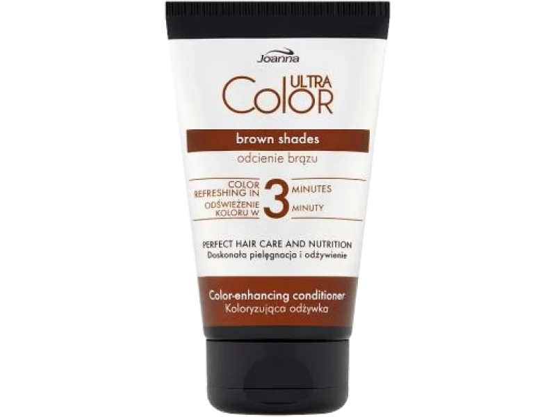 Joanna Ultra Color koloryzująca, odcienie brązu, odżywka