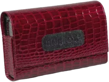 Zdjęcie produktu Kasetka na leki ANABOX de luxe 7 dniowa z podziałem na pory, kolor bordowy lakierowany