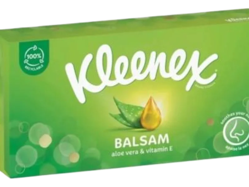 Kleenex Balsam, chusteczki