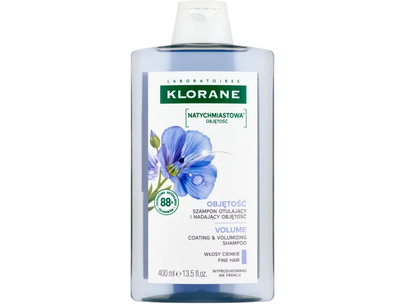 Klorane z organicznym lnem, szampon