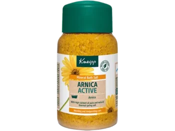 Zdjęcie produktu Kneipp Arnica Active kryształki do kąpieli z soli mineralnej, sól lecznicza