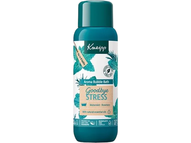 Kneipp Aromatyczna piana do kąpieli Goodbye Stress rozmaryn i mięta, płyn