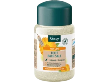 Zdjęcie produktu Kneipp kryształki do kąpieli stóp z olejkiem z nagietka i pomarańczy, płyn na skórę