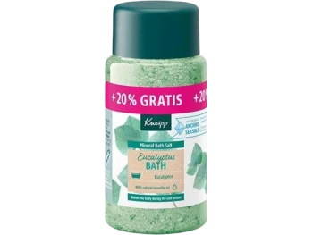 Zdjęcie produktu Kneipp Kryształki do kąpieli z soli mineralnej eukaliptus bath, sól lecznicza