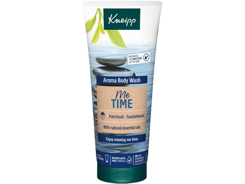 Kneipp Me Time pielęgnujący żel pod prysznic, drzewo sandałowe i paczula