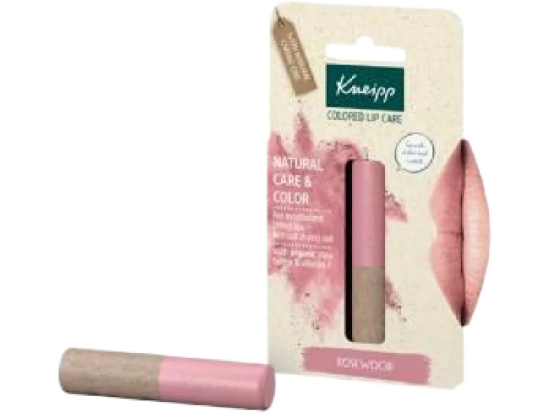Kneipp Rosewood koloryzujący balsam do ust