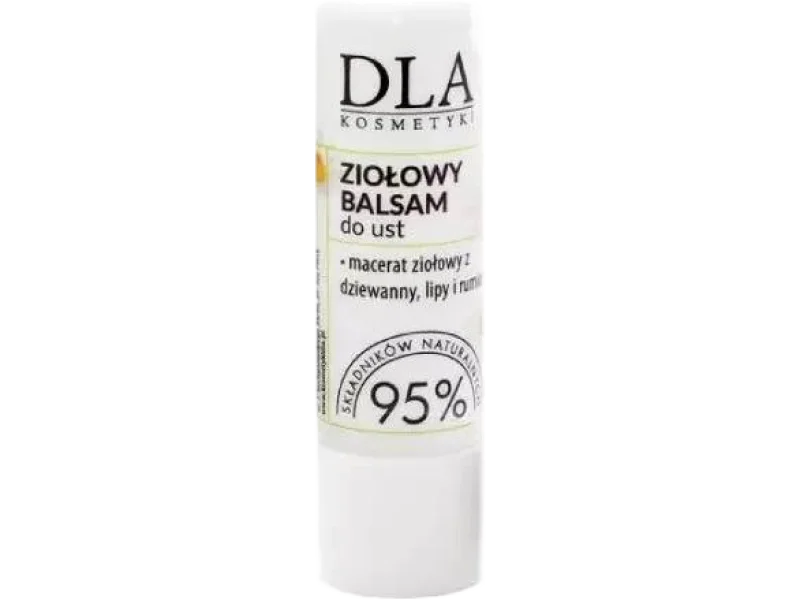 Kosmetyki DLA ziołowy do ust, balsam