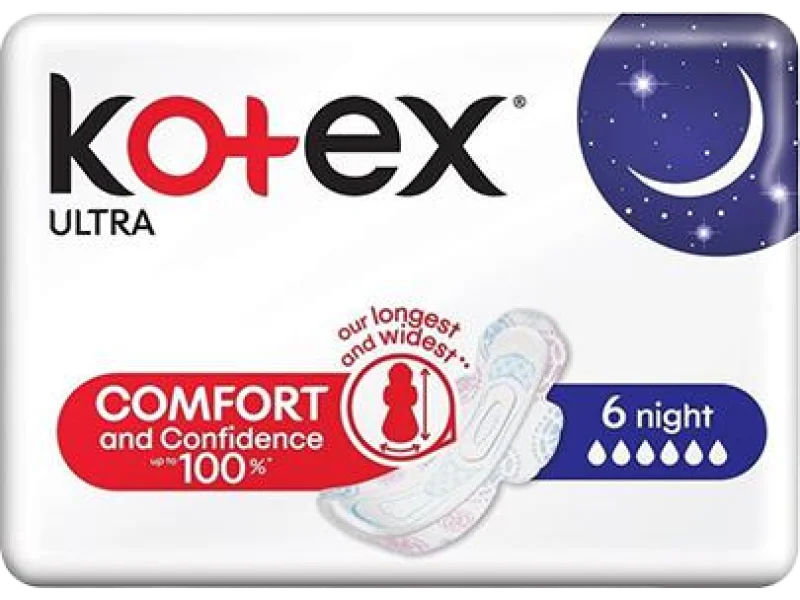 Kotex Ultra Night Single, podpaski