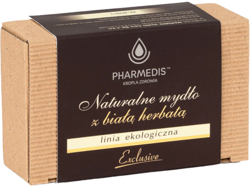 Kropla Zdrowia naturalne mydło z białą herbatą