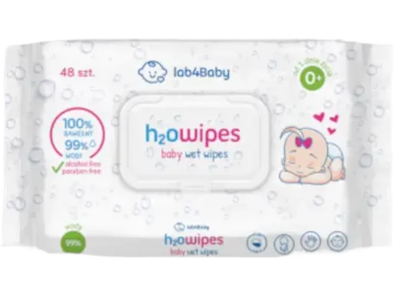Lab4baby H2O Baby Wet Wipes, chusteczki
