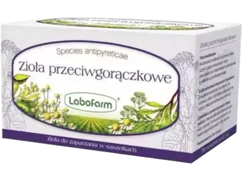 Labofarm Zioła przeciwgorączkowe, saszetki