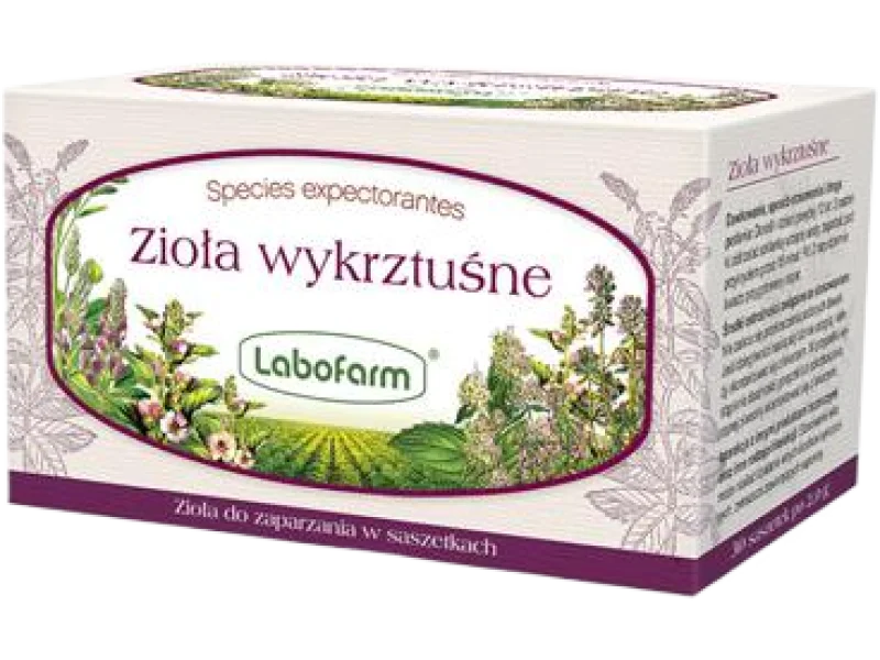 Labofarm Zioła wykrztuśne, zioła do zaparzania
