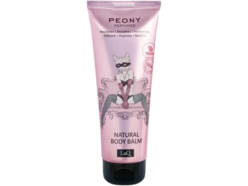 LaQ Kocica piwonia naturalny balsam do ciała