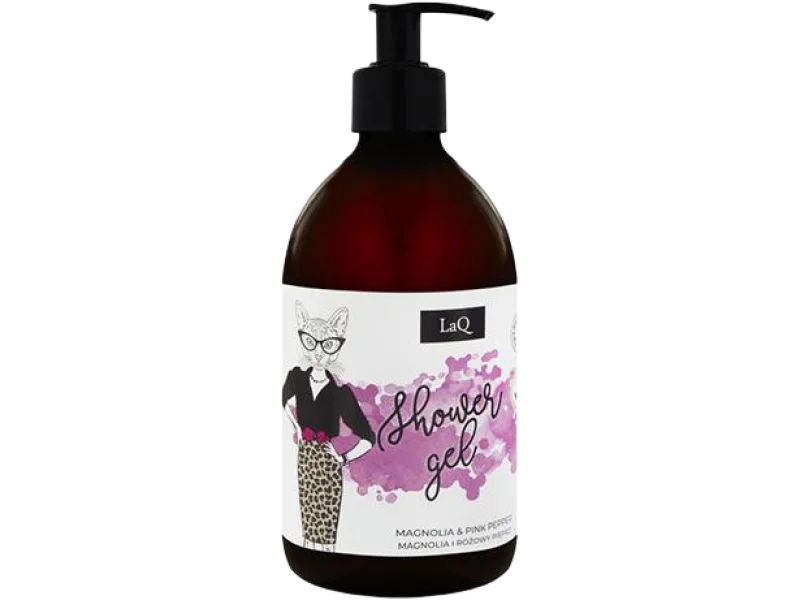 LaQ pod prysznic – magnolia i różowy pieprz, żel